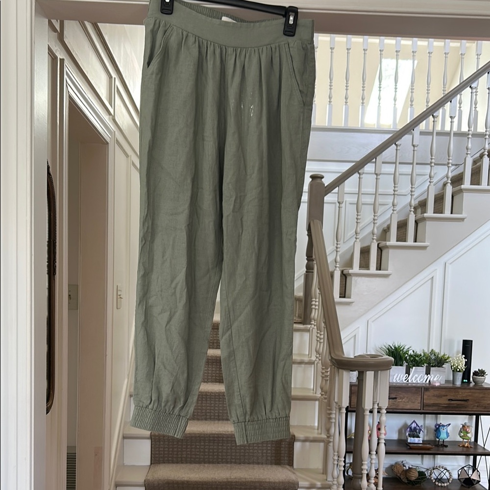 NWT Abercrombie Linen Blend Pants